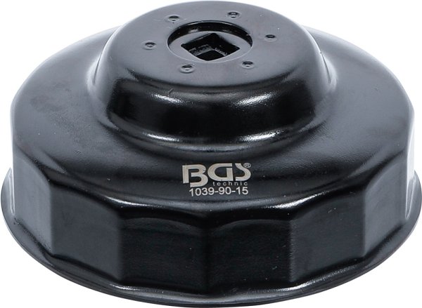 Oljefilterhylsa, 90 mm, 15 PT, Honda, Mazda, Nissan, Subaru, Toyota