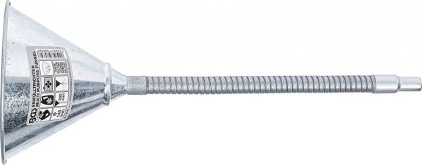 Metalloljetratt Ø145 mm med flexrör och sil