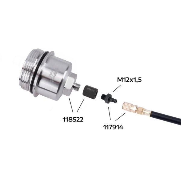 Oljetryckmätnings-Adapter för BMW, PSA
