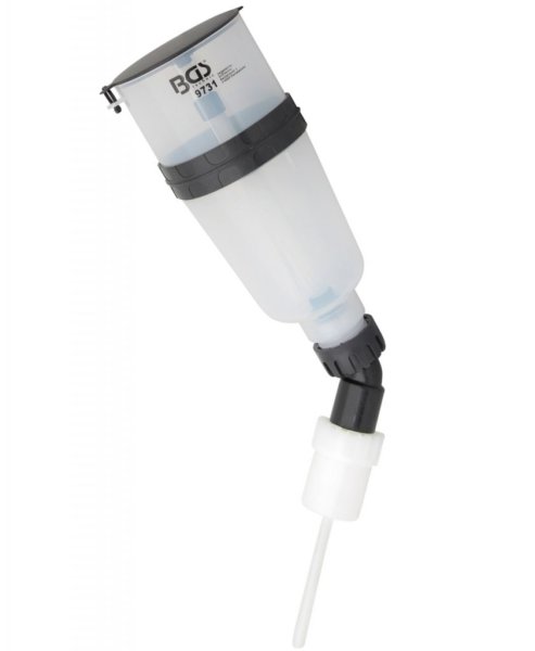 Vinklad AdBlue®-tratt med stoppventil – 1,1 L