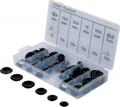 Plastproppar Sortiment 58 delar – Hålpluggar PE