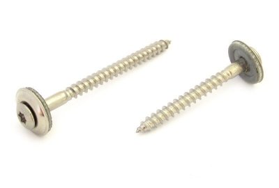 Bygg- och plåtskruv, A2