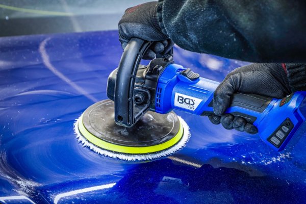 18V Sladdlös Poler- och Slipmaskin 150 mm – Borstlös Motor, 6 Steg