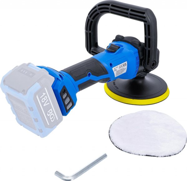 18V Sladdlös Poler- och Slipmaskin 150 mm – Borstlös Motor, 6 Steg