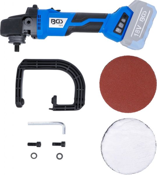 18V Sladdlös Poler- och Slipmaskin 150 mm – Borstlös Motor, 6 Steg