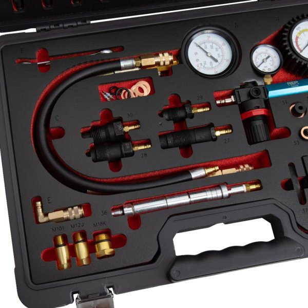 Professionellt kompressions- och tryckförlusttestset från REPTOOLS