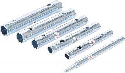 Rörhylssats, 6-17 mm, 6 delar