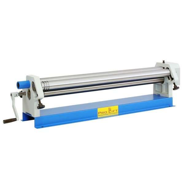 Rundvalsmaskin 1300 mm x 1,5 mm, med bord