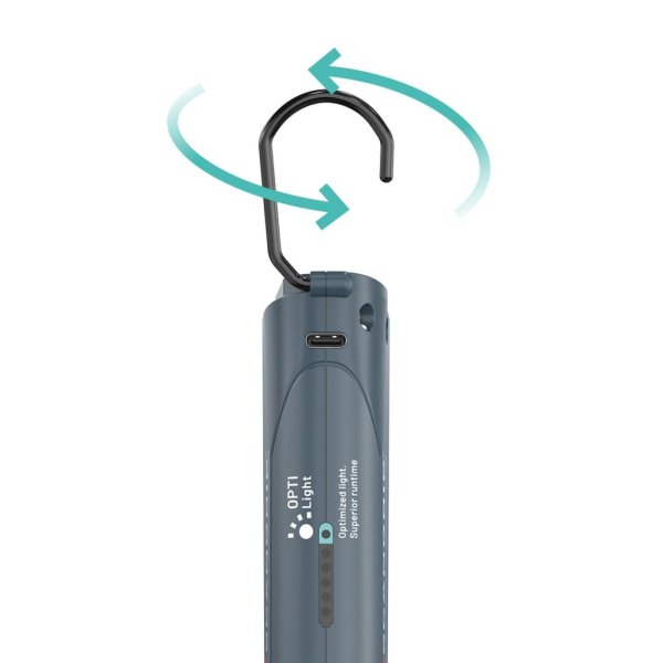 Scangrip SLIM 3-i-1 LED lampa fäste och laddningsuttag