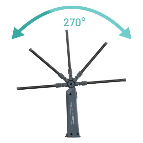 Scangrip SLIM 3-i-1 LED lampa lutningsvinkel