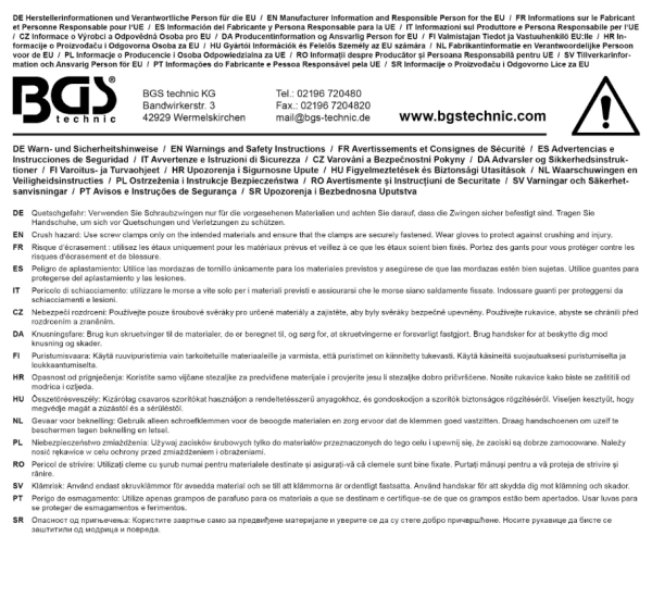 Universalklämmor 14 delar – nylon & PE