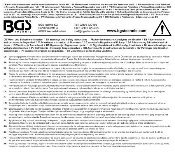 Momentomvandlare-sats 1", 3200 Nm