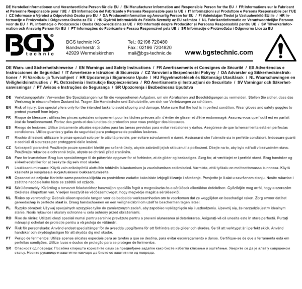 Buntbandsverktyg, 2,4-4,8 mm
