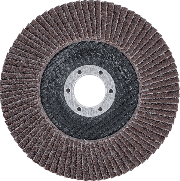 Lamellrondell 125 mm – aluminiumoxid för metall & trä