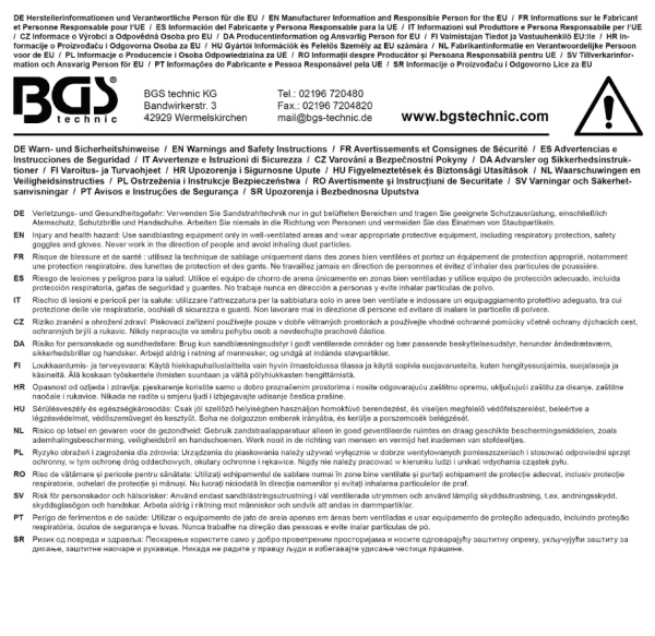 Reserv-Skyddsfilm till BGS8717