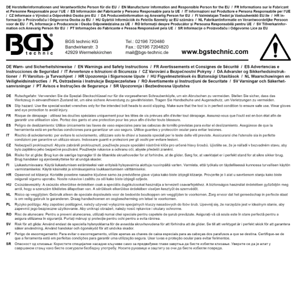 Multihylsa med adapter, 9-21 mm, 3/8", 3 delar