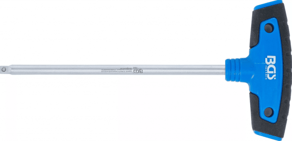 T-handtag, 6,3 mm (1/4), 230 mm