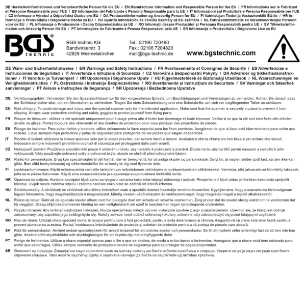 Special-Spärringnyckel 27 mm – PSA/Ford HDI