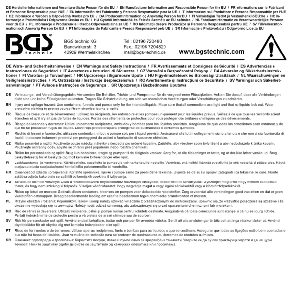 Sug- & Tryckspruta 500 cm³ – Olja & Glykol