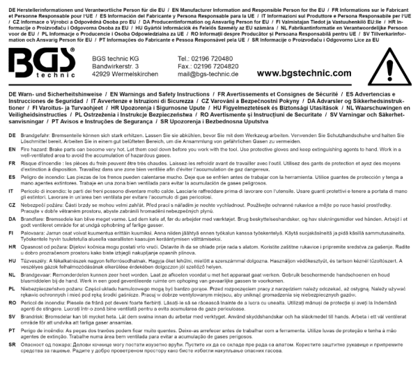 Brotschverktyg för ABS-sensorer – 8 delar