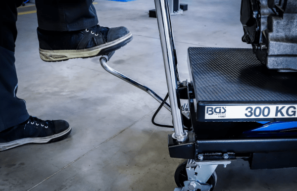 Hydrauliskt saxlyftbord 300 kg – Robust & ergonomiskt