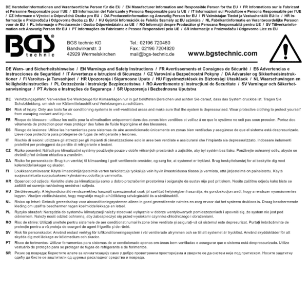 AC-Verktyg som VAG T40149/1, T40149/2