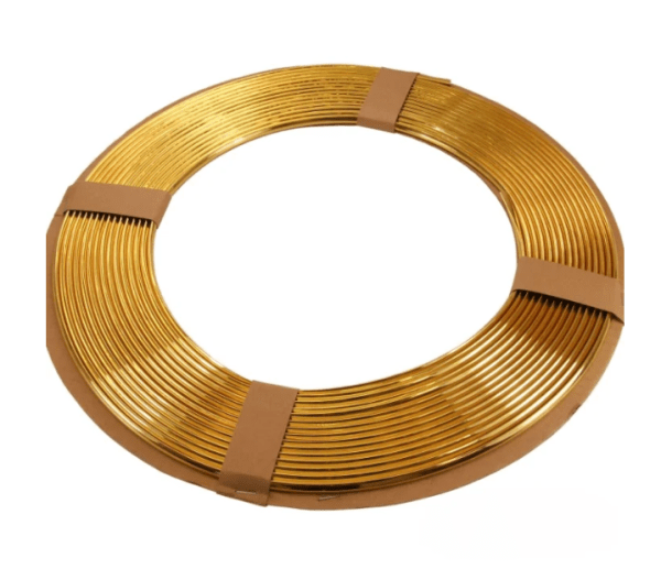 Hel Kromat Kantskydd Guld 6 mm × 5 m