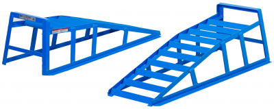 Körbryggor i stål 2-pack – Extra breda 2000 kg