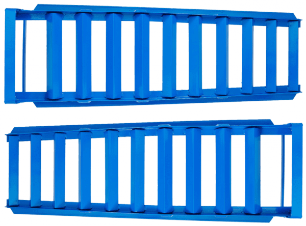 Körbryggor i stål 2-pack – Extra breda 2000 kg