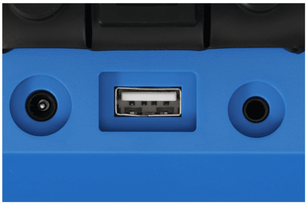 Batteridriven DAB+ radio 18V/230V Bluetooth IP65