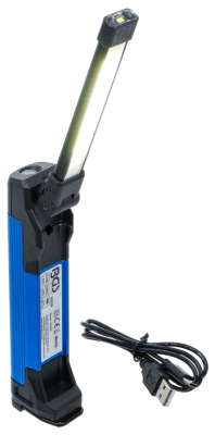 COB-LED Arbetslampa 4W Fällbar USB-C 400lm