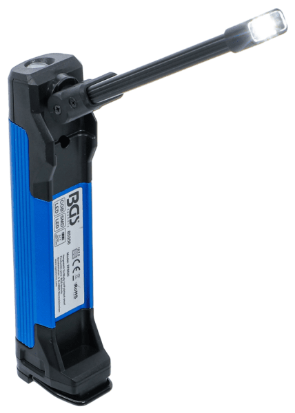COB-LED Arbetslampa 4W Fällbar USB-C 400lm