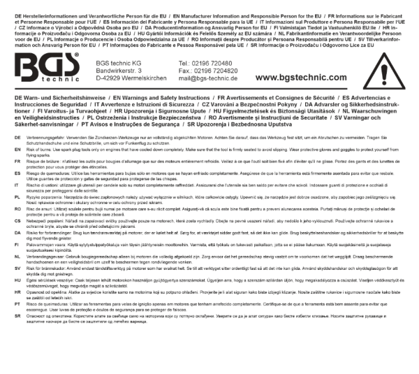 Tändhattsavdragare för VAG & Smart – 280 mm