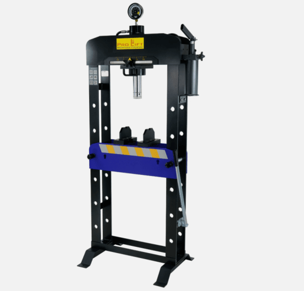 30 tons Hydraulisk Verkstadspress – Svetsad Ram & Manuell Pump