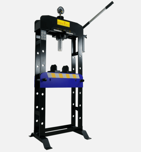 30 tons Hydraulisk Verkstadspress – Svetsad Ram & Manuell Pump
