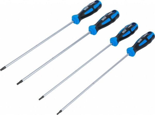 Skruvmejselsats Torx T15-T30, Extra lång