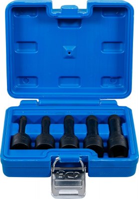 Skruvutdragare, insex & torx, 8-16 mm, 5 delar,