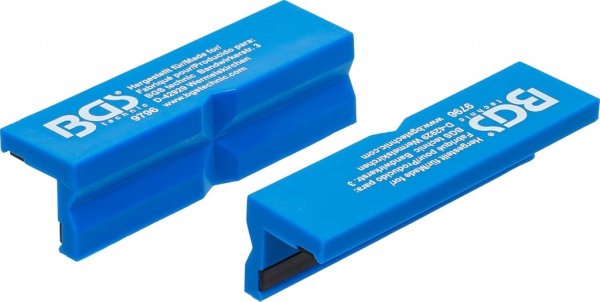 Skyddsbackar till skruvstäd, plast 100 mm, 2-pack