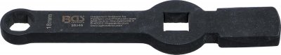 Slag-Ringnyckel 18 mm med 2 slagytor