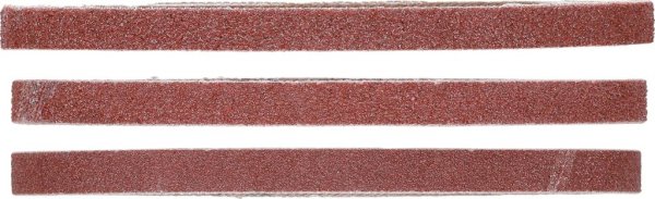 Slipband 330x10 mm, 12 st. – Korn K60/K80/K120 för BGS8853