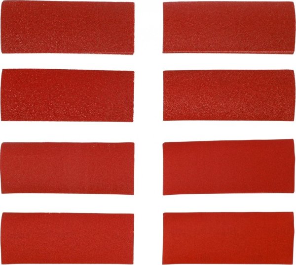 Slippappersats 93x230 mm 25 delar – K60–K180 för trä & metall
