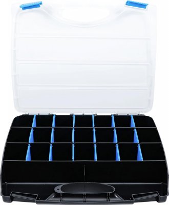 Sortimentslåda för smådelar 380×320×65 mm