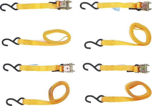 Spännbandssats 5 m × 25 mm, 4 delar