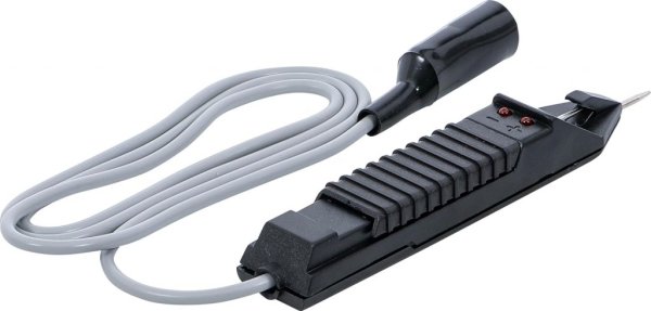 Spänningsprovare 3–48 V – LED-indikator och krokodilklämma