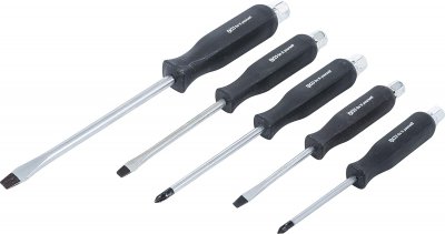 Skruvmejselset Spår / PZ 5 delar, magnetiska