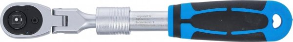 Spärrhandtag 1/4 m. Led, utdragbart, 210-250 mm