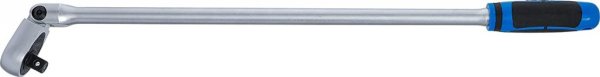 Spärrhandtag med ledbart huvud, 609 mm, 1/2
