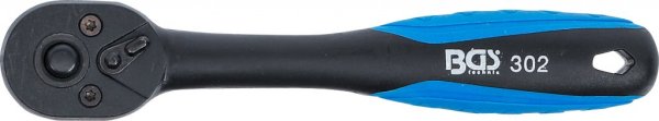 Spärrhandtag, plastbelagd, 1/4, 145 mm