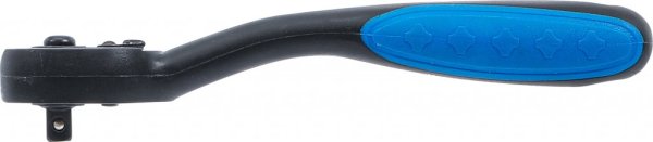Spärrhandtag, plastbelagd, 1/4, 145 mm