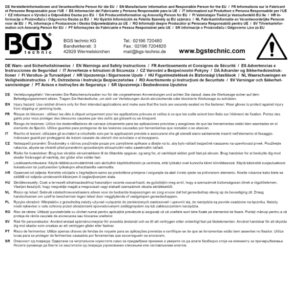 Spärrmutterdragare 1/2" – 102 Nm, luftverktyg